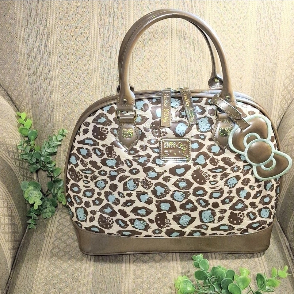 Hello Kitty Vintage Glossy Embossed Handbag